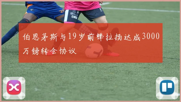 伯恩茅斯与19岁前锋拉扬达成3000万镑转会协议